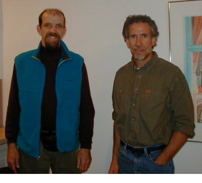 Steve Grossman (left) and Bob of ClimbAZ.com